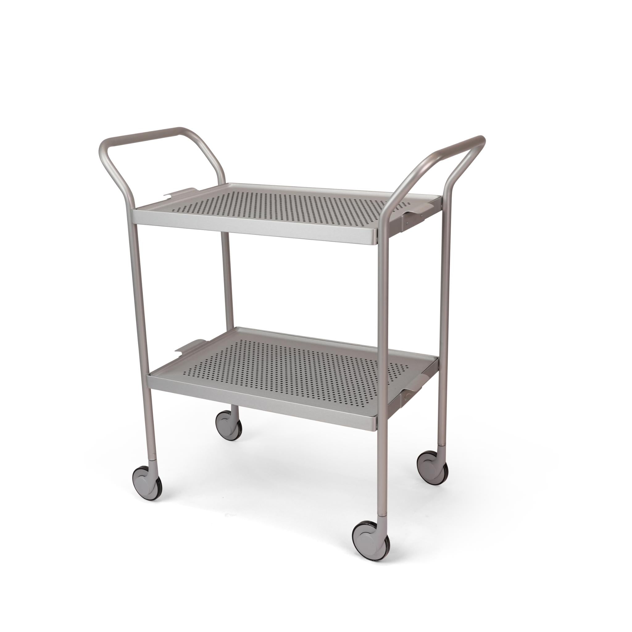 MODERN TROLLEY RUBBER GRIP  SILVER 2 LAYER