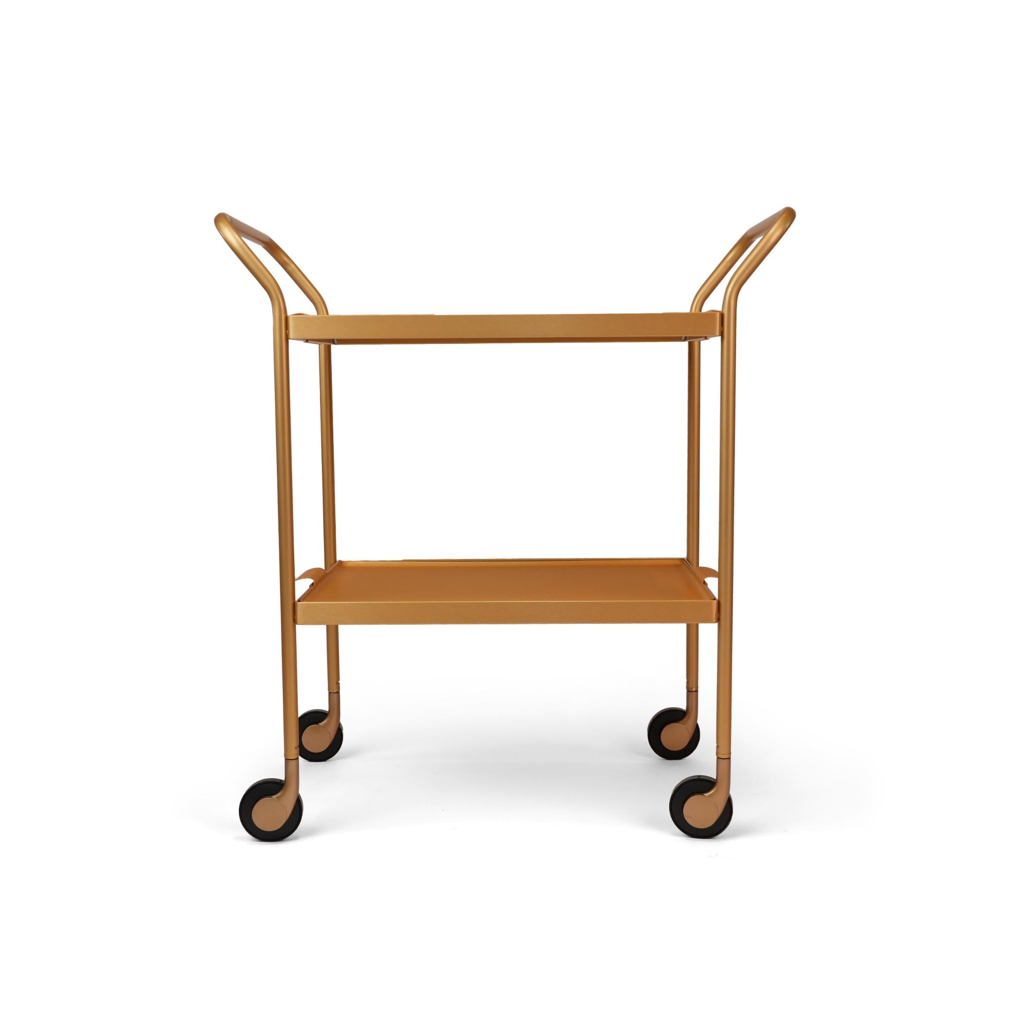 MODERN TROLLEY . GOLD 2 LAYER